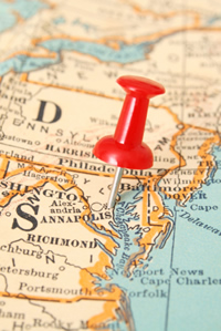 Annapolis on the map