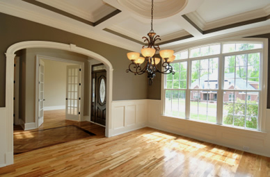 Newly-renovated living room