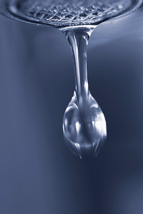 Dripping faucet wasting water
