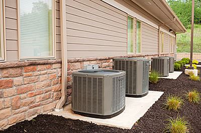 Outdoor air conditioning units